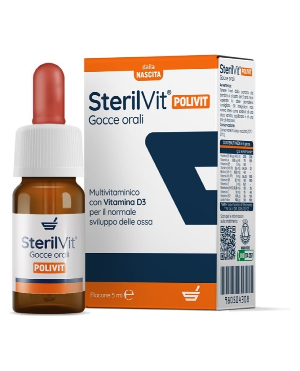 STERILVIT POLIVIT GOCCE 5ML