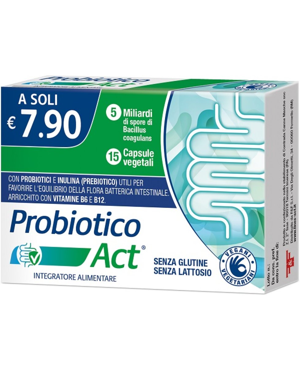 PROBIOTICO ACT 15CPS VEGETALI