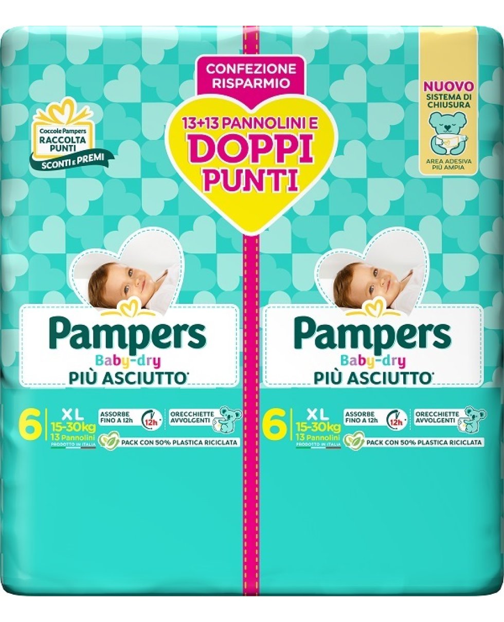 PAMPERS BD DUO DOWNCOUNT XL26P