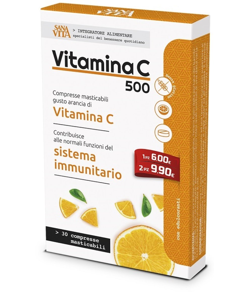 SANAVITA VITAMINA C MAST 30CPR