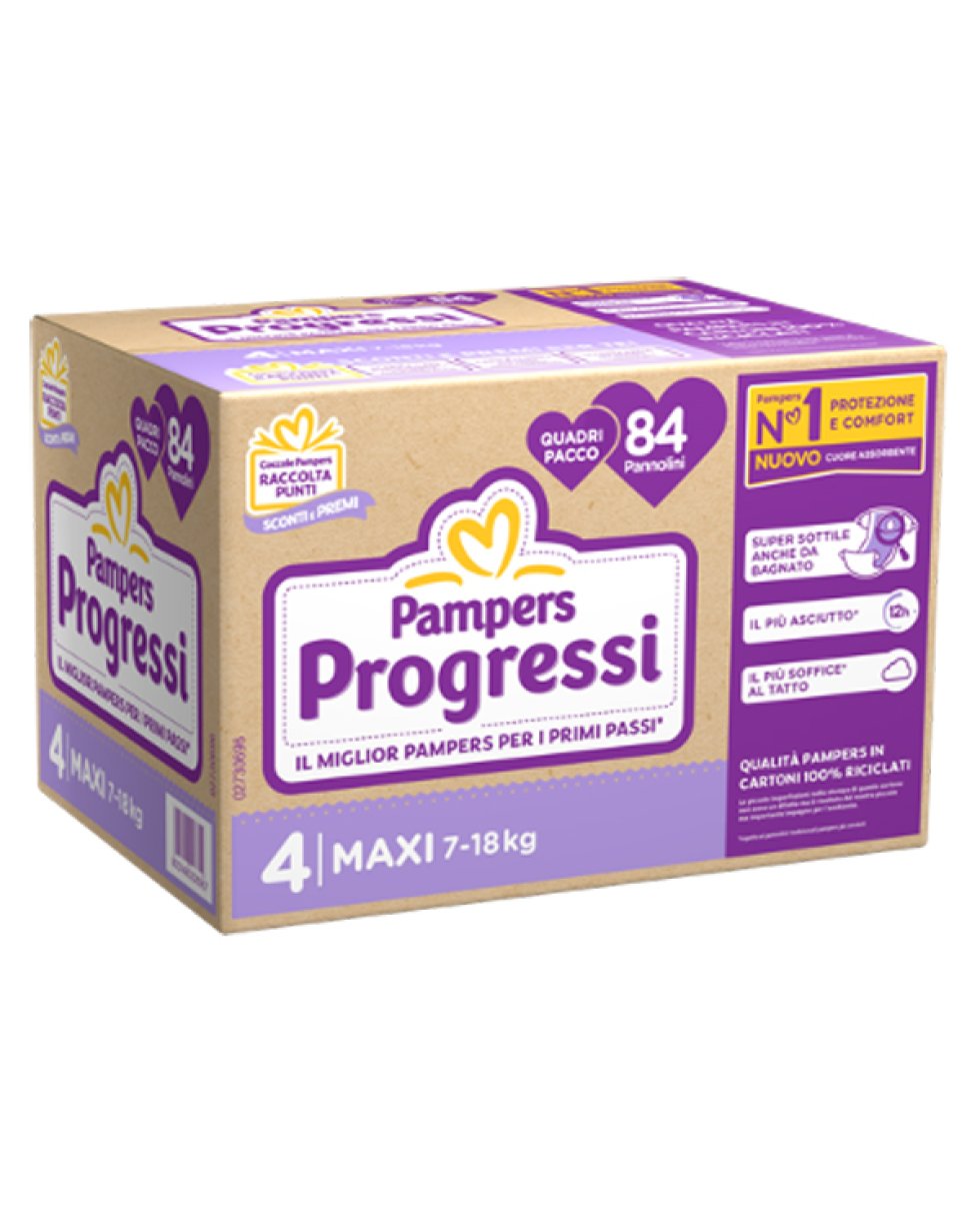 PAMPERS QU PROG MX 84PZ