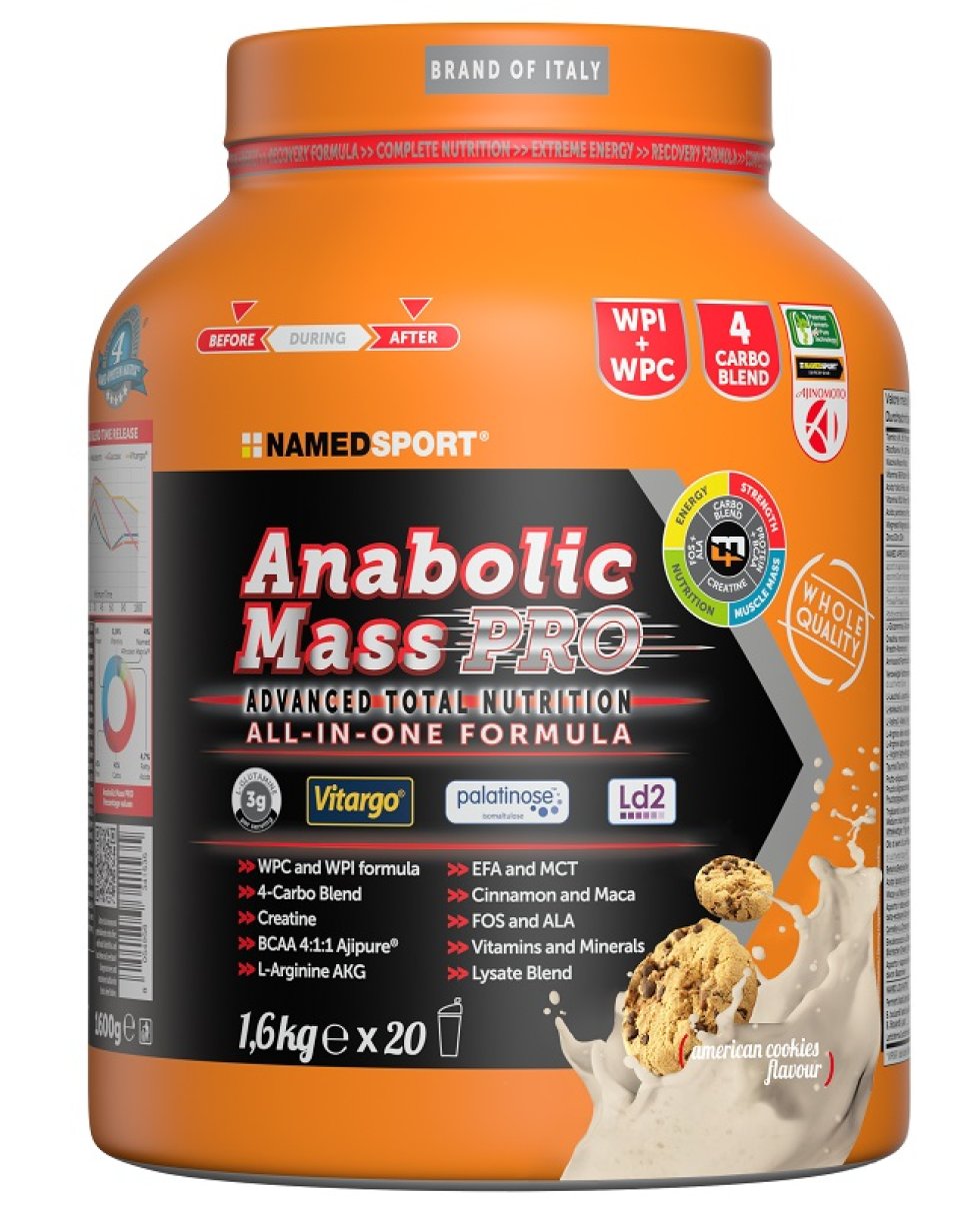 NAMED SPORT ANABOLIC MASS PRO AMERIC 1600G