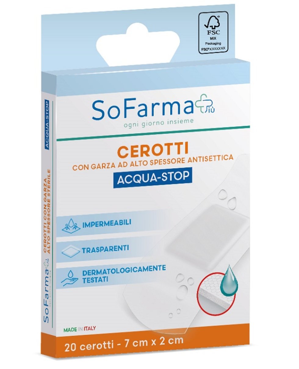 CEROTTO ACQUASTOP 7X2 20PZ SF+