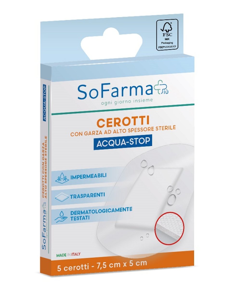 CEROTTO ACQUASTOP 7,5X5 5P SF+