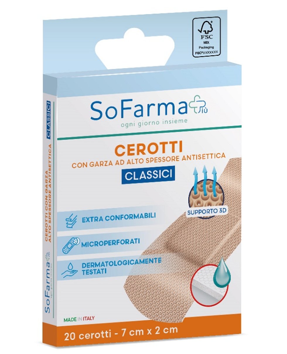 CEROTTO CLASSICO 7X2 20PZ SF+