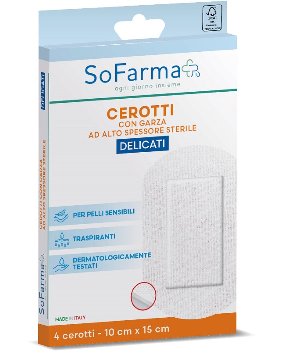 CEROTTO DELICATI 10X15 4PZ SF+