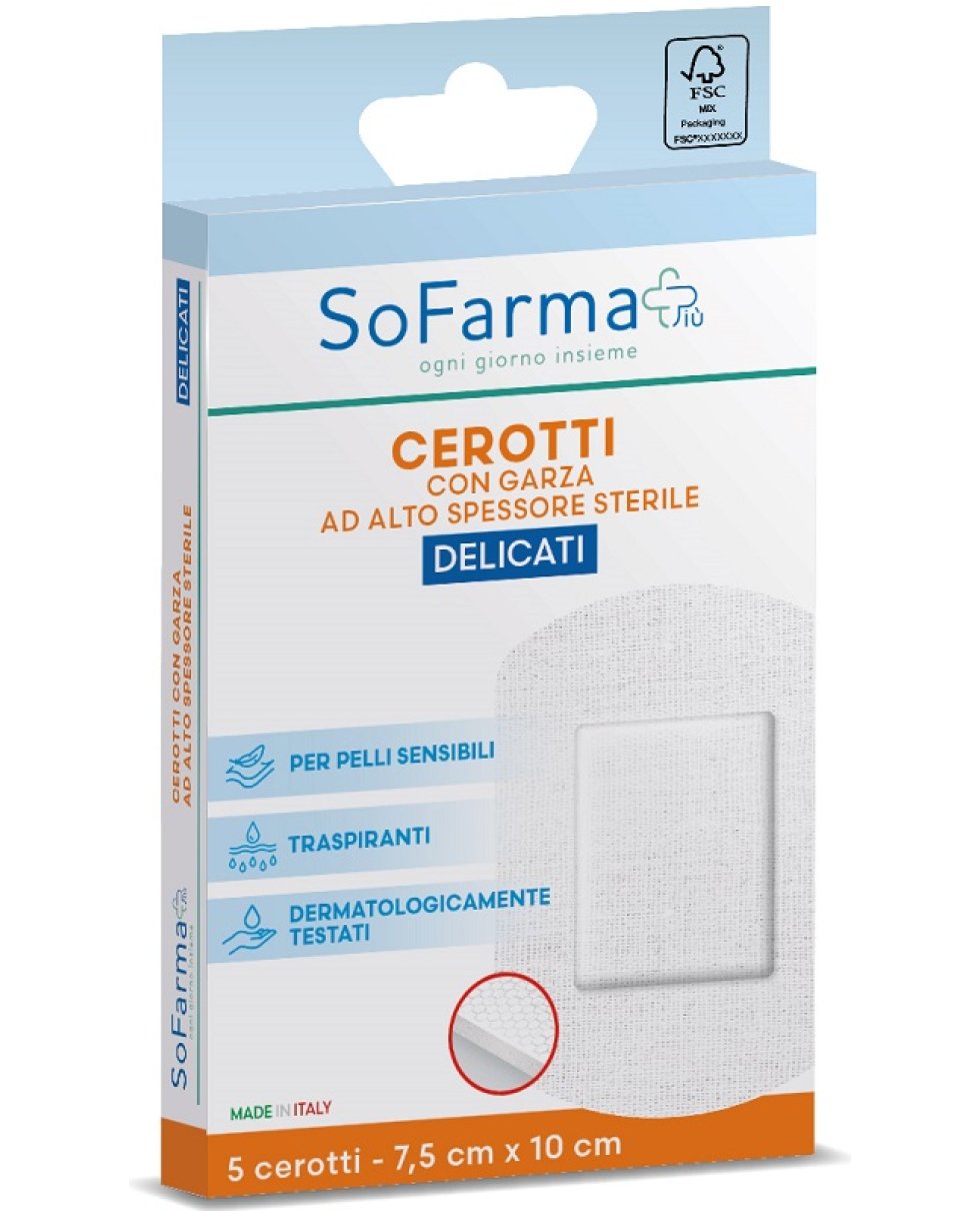 CEROTTO DELICATI 7,5X10 5PZ SF+