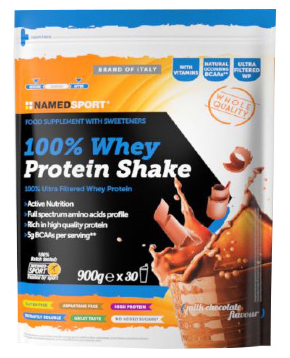 Named Sport 100% Whey Protein Shake Milk Chocolate 900G