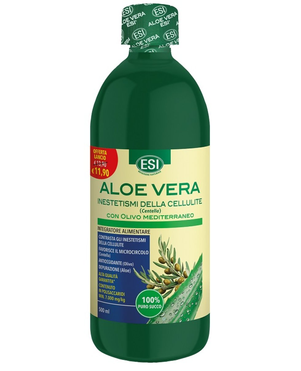 Aloevera Succo Anti Cellulite 500Ml Esi