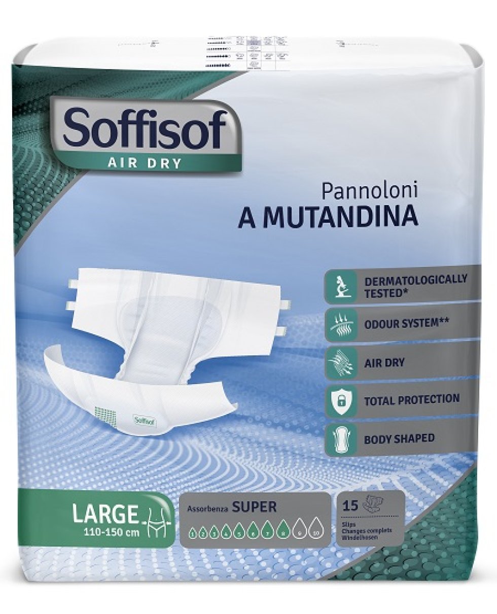 SOFFISOF AirDry P-Mut.S L 15pz