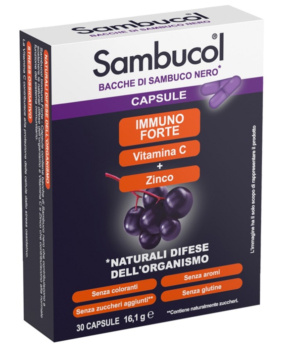 SAMBUCOL IMMUNOFORTE 30CPS