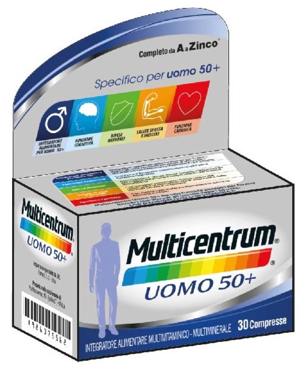 MULTICENTRUM UOMO 50+ 30CPR