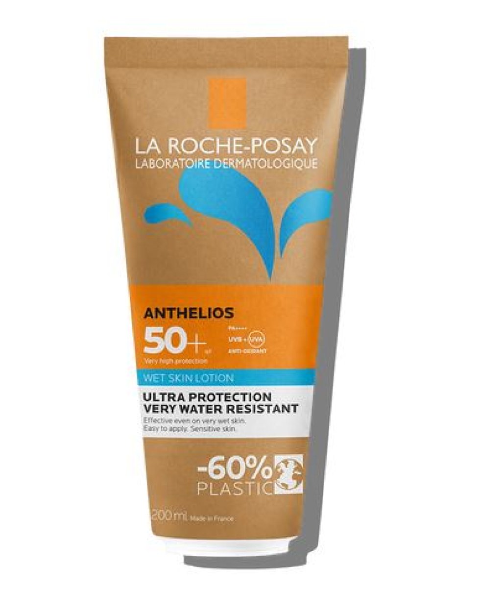 Anthelios Gel Pelle Bagnata Spf50+ Tubetto Ecoloico 200Ml