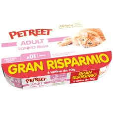 PETREET NATURA TONNO ROSA 70G