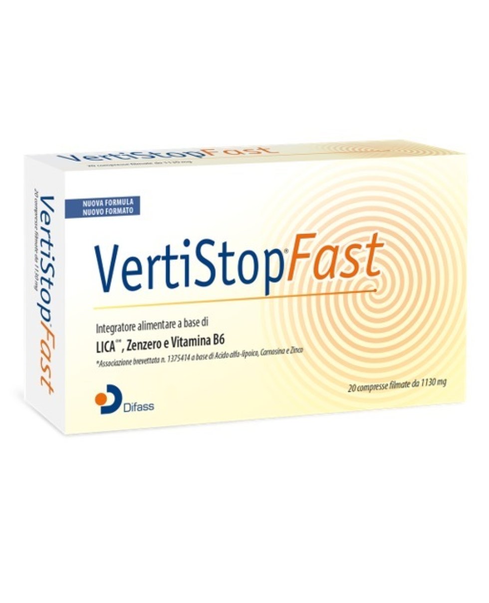 VERTISTOP FAST 20CPR