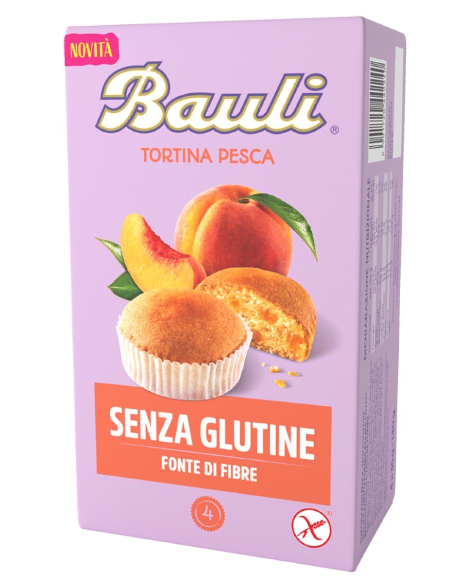 BAULI Tortina Pesca S/G 140G