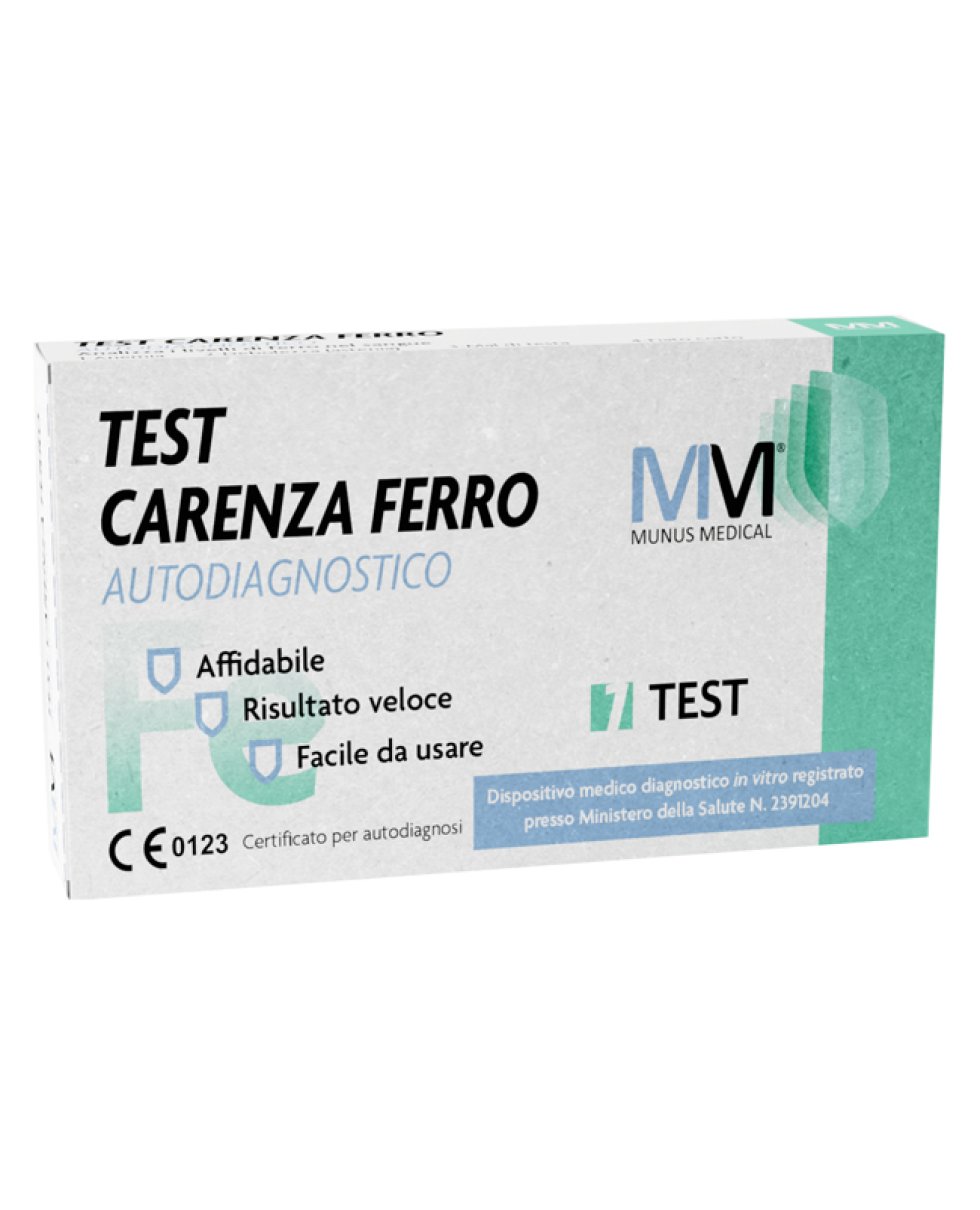 MUNUS Test Carenza Ferro