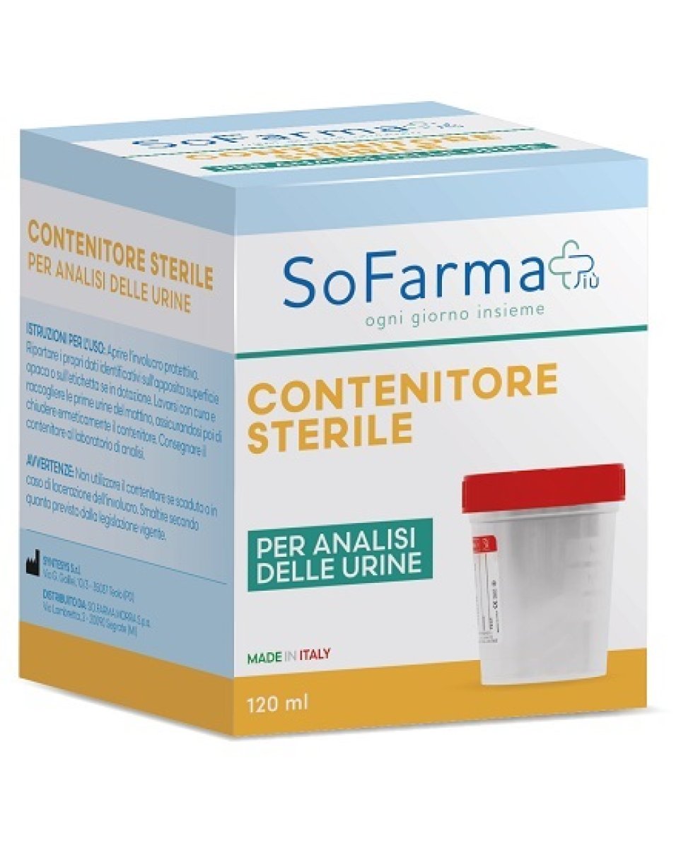 CONTENITORE URINA 120ML SF+