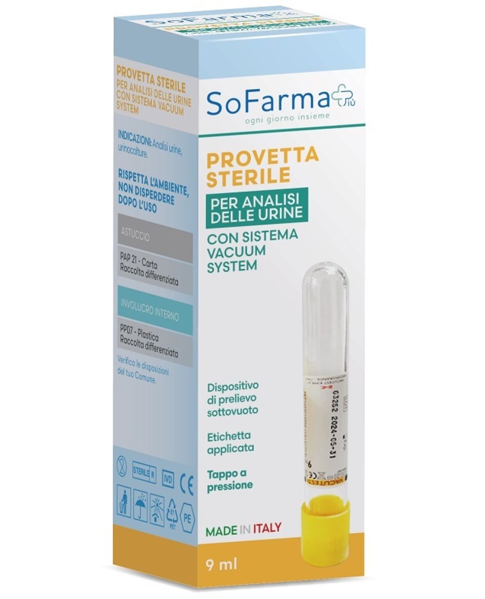 PROVETTA STER SOTTOVUOTO 9ML SF+