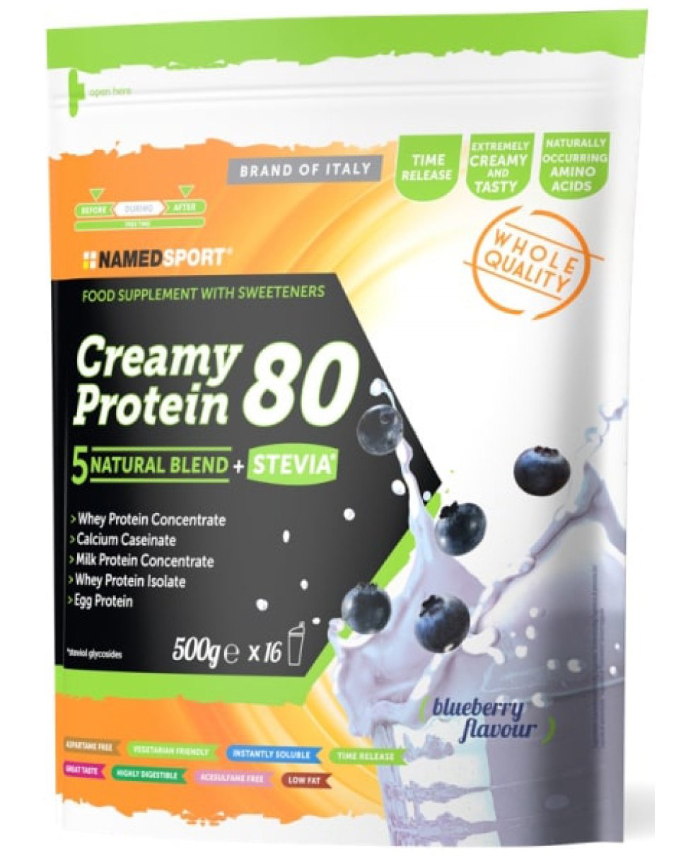 Named Sport Creamy Protein 80 Blueberry 500G