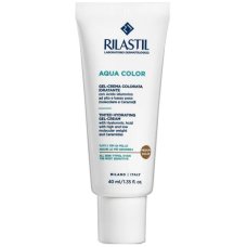 Rilastil Aqua Color Gel-Crema Colorata Idratante Medium 40Ml