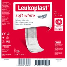 LEUKOPLAST SOFT WHITE72X19 20P