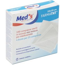 GARZA MEDS TNT 10X10CM 100PZ