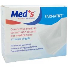 MEDS TNT ST 10X10CM PO 12PZ