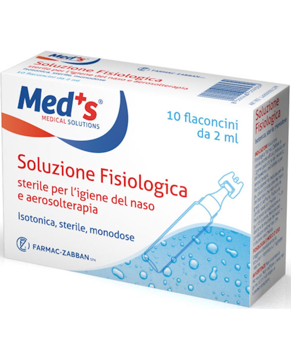 MEDS SOLUZIONE FISIOL 10F 2ML