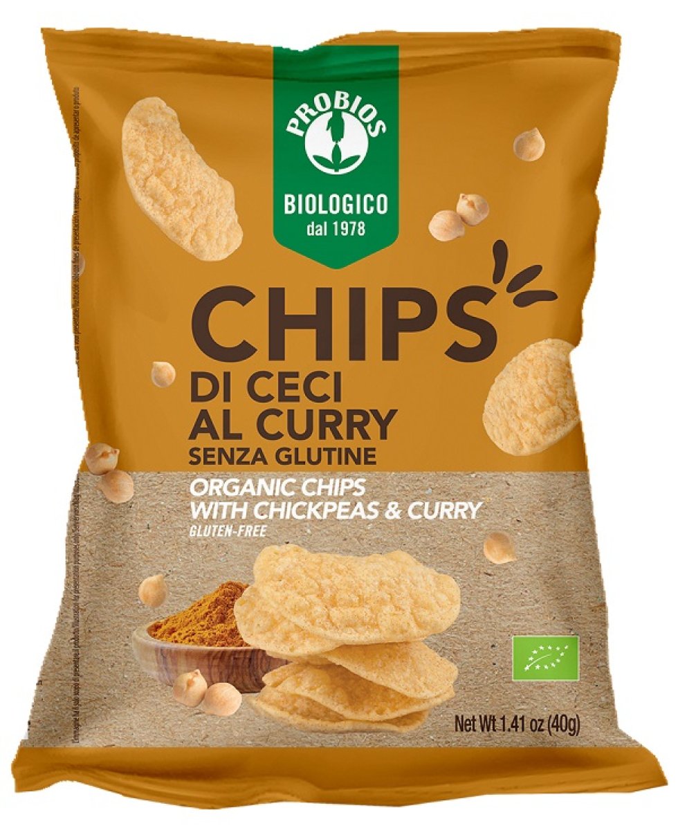 PROBIOS Chips Ceci Curry 40g