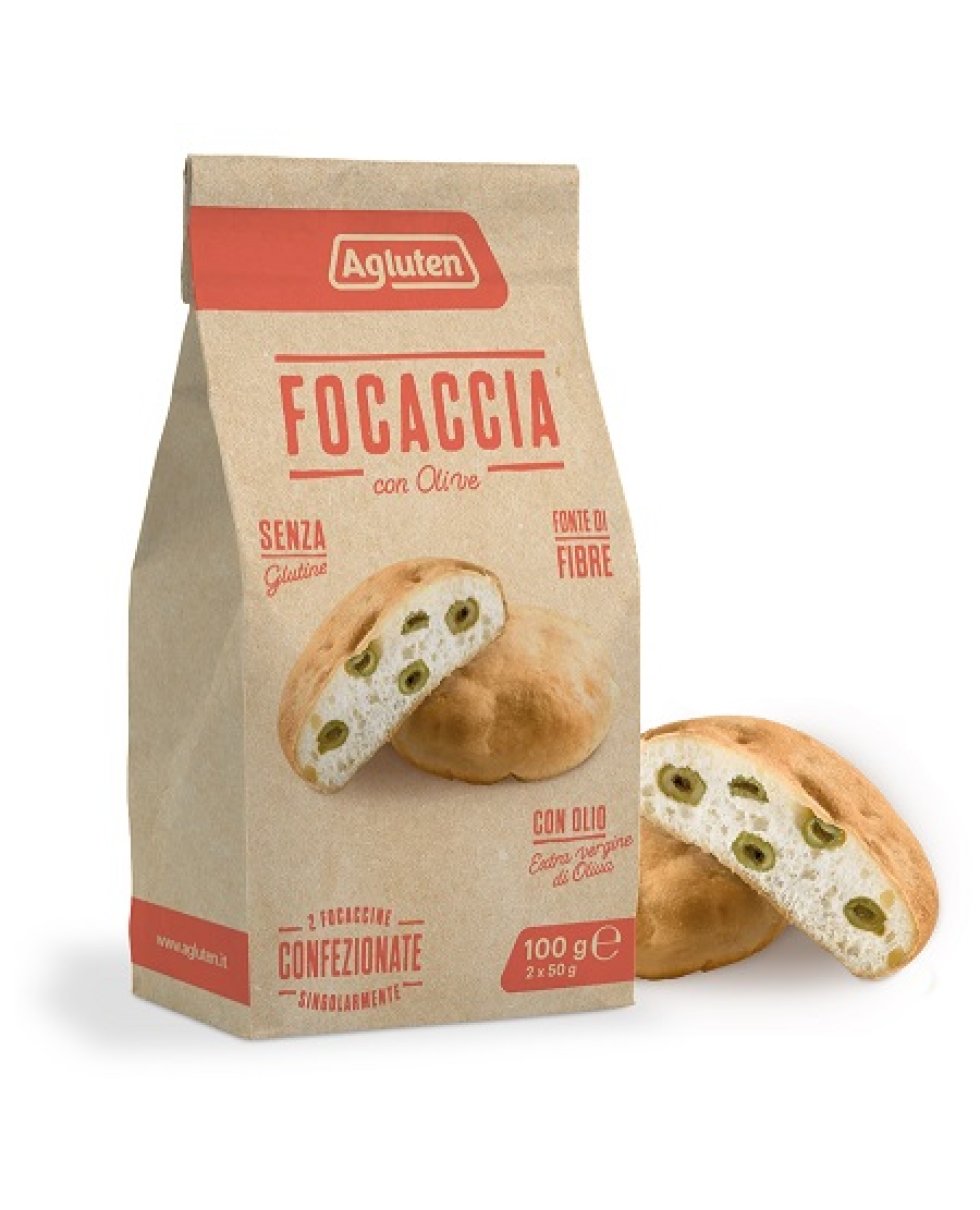 AGLUTEN Focaccina Olive 100g