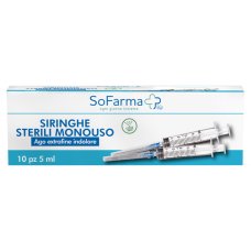 SIRINGA STER 5ML G23 10P SF+