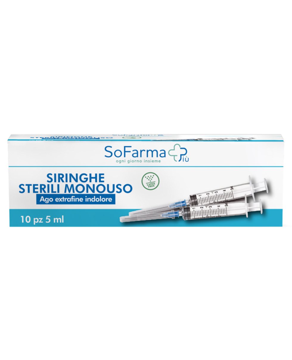 SIRINGA STER 5ML G23 10P SF+