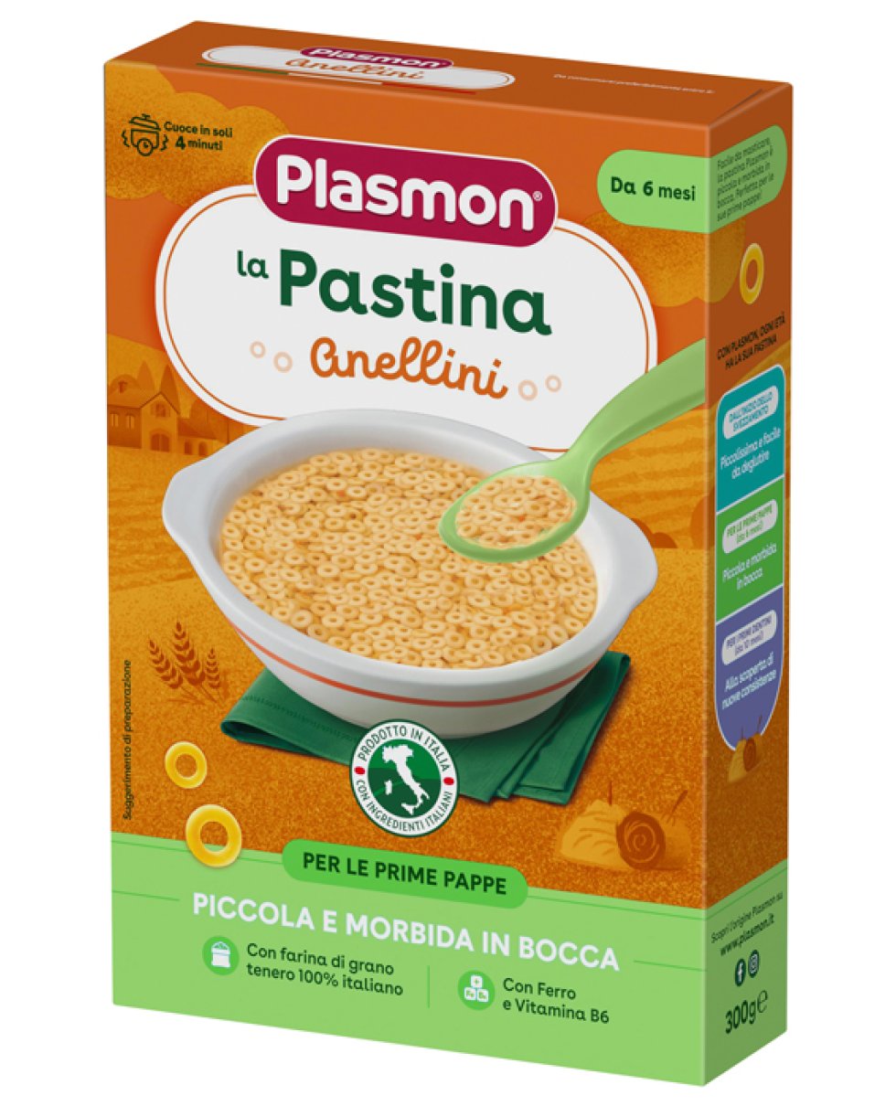 PLASMON PASTA ANELLINI 300G