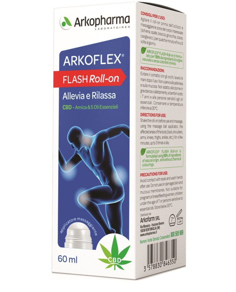 ARKOFLEX FLASH ROLL ON 60ML