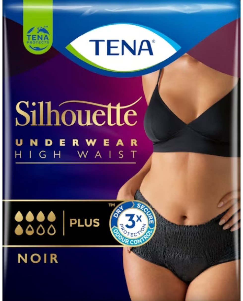 TENA SILHOUETTE NOIR M V/A 9PZ