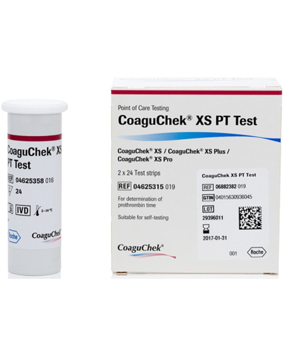 COAGUCHEK XS pT Test 48 Strips