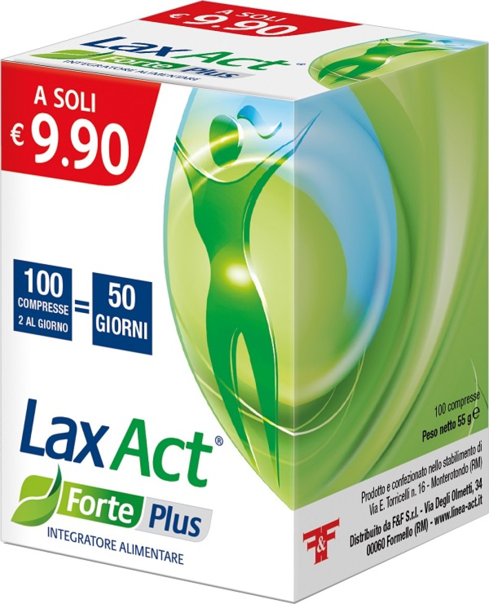 LAX ACT FORTE PLUS 100CPR