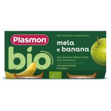 OMO PL.Banana/Mela Bio 2x 80g