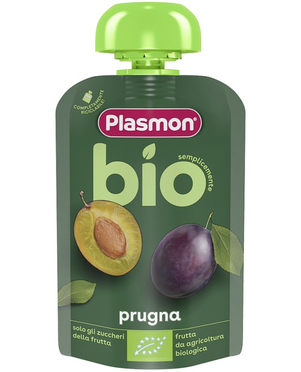 PLASMON PRUGNA BIO POUCHES100G