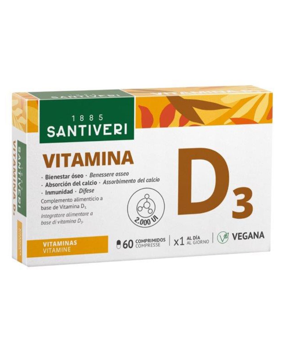 VITAMINA D3 2000UI VEG 60CPR