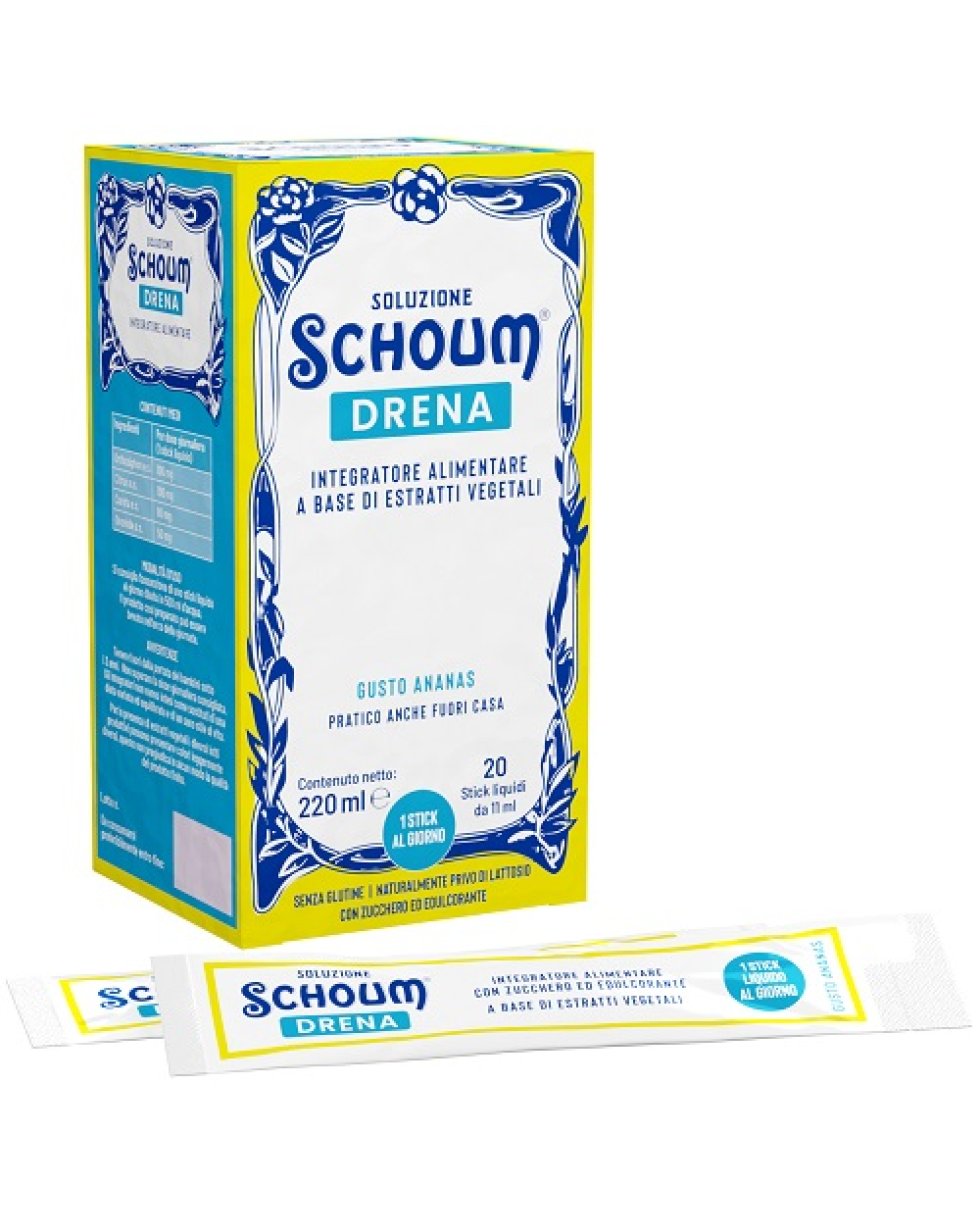 SOLUZIONE SCHOUM DRENA 20STICK