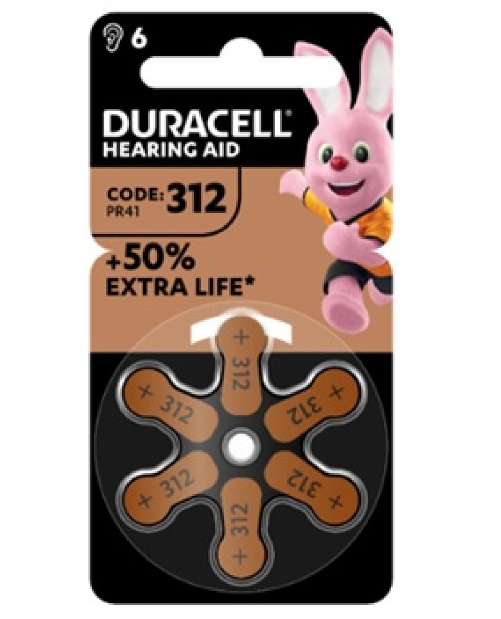 DURACELL EASY TAB 312 MARRONE