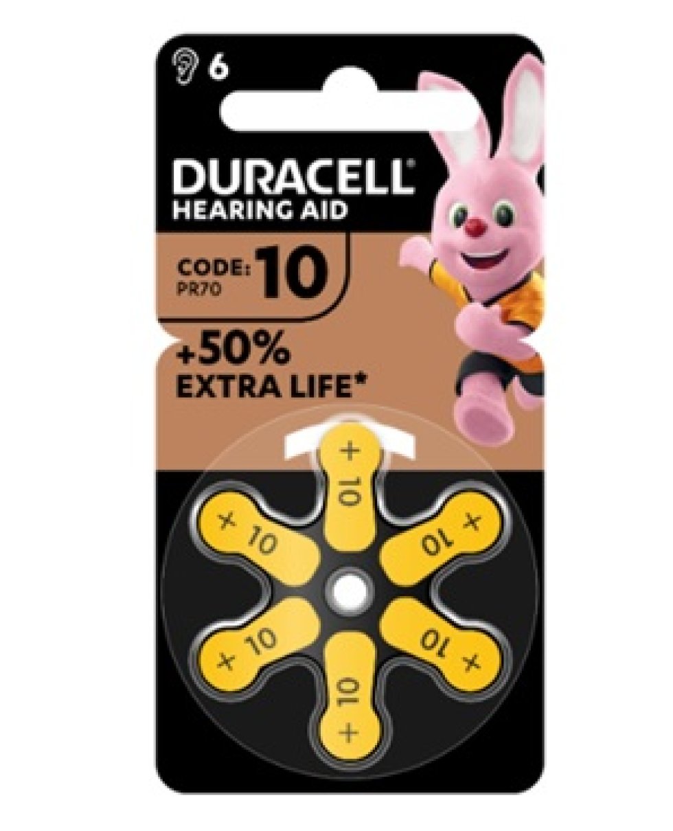 DURACELL EASY TAB 10 GIALLO