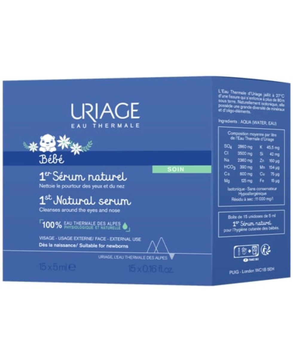 URIAGE BEBE SIERO FISIO 15X5ML