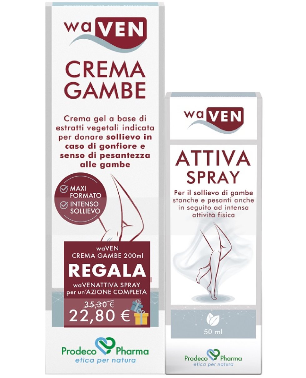 WAVEN CREMA GAMBE 200ML