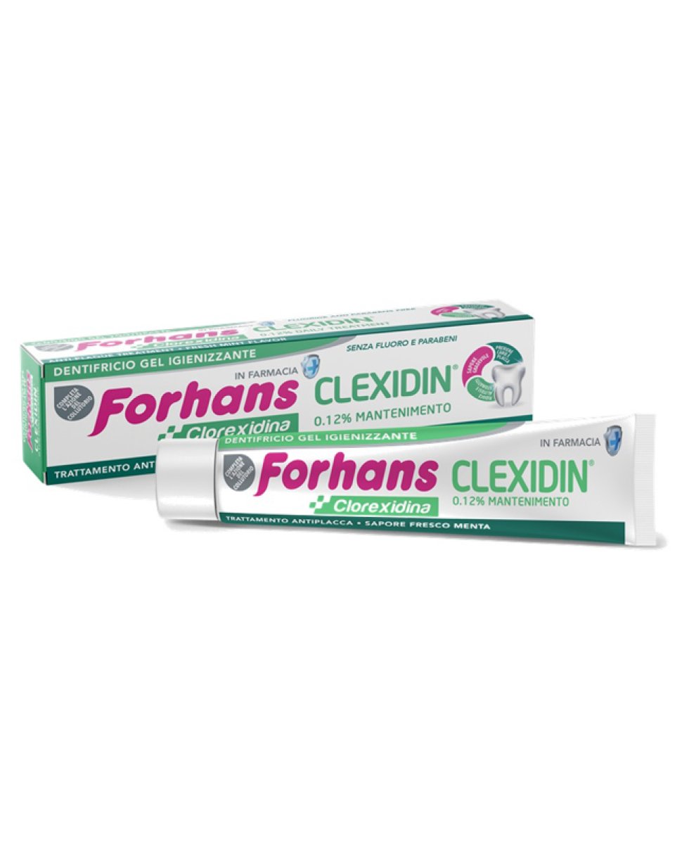 Forhans Clexidin Dentifricio Con Clorexidina Azione Di Mantenimento 0,12% 75Ml