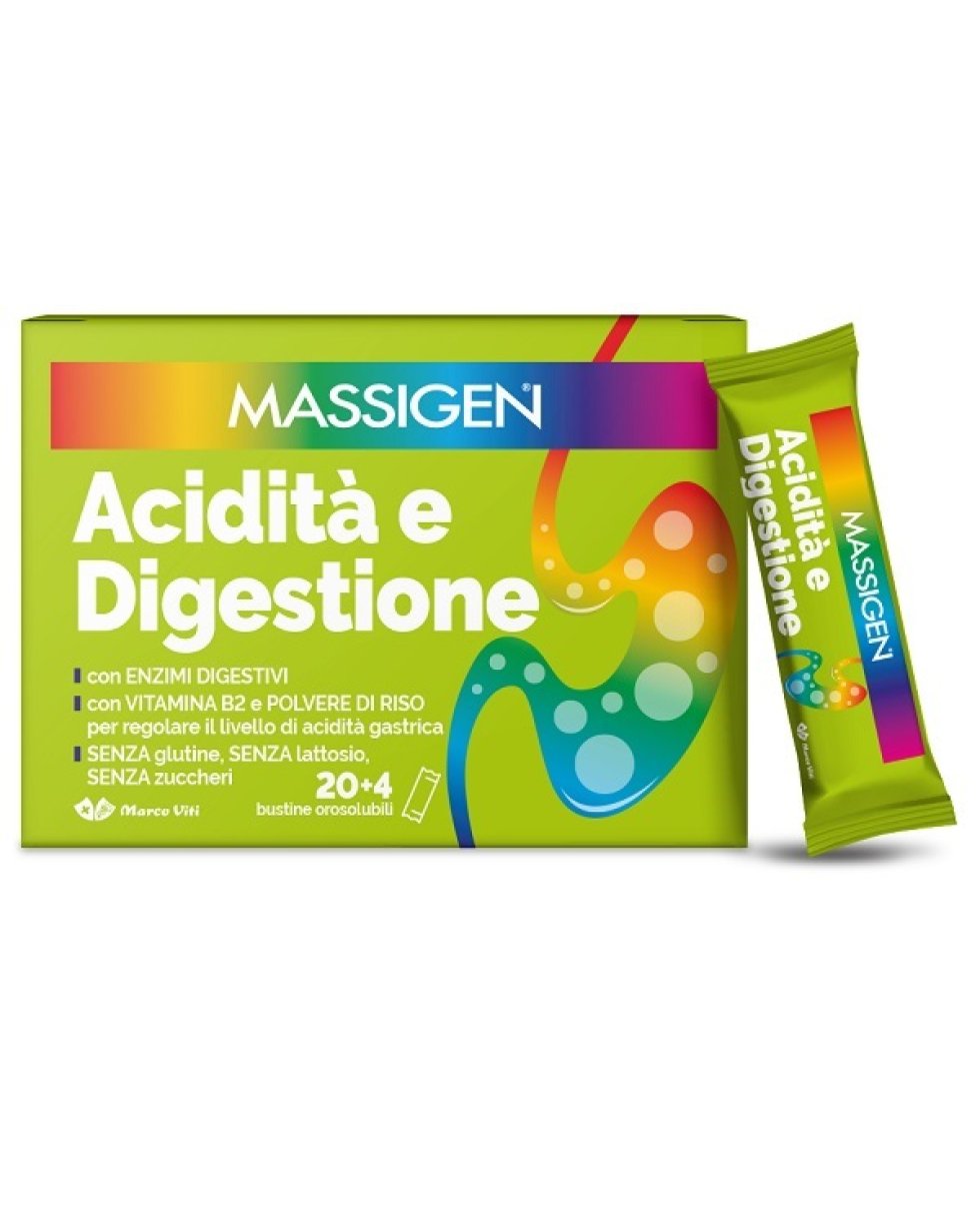 Massigen Acidita E Digestione 24 Stick