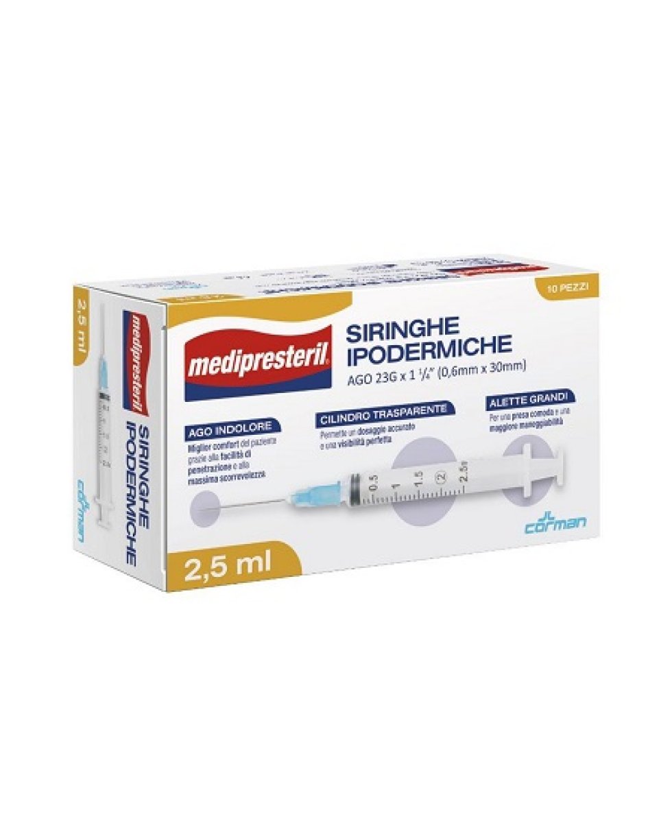 MEDIPRESTERIL SIRINGA 2,5ML