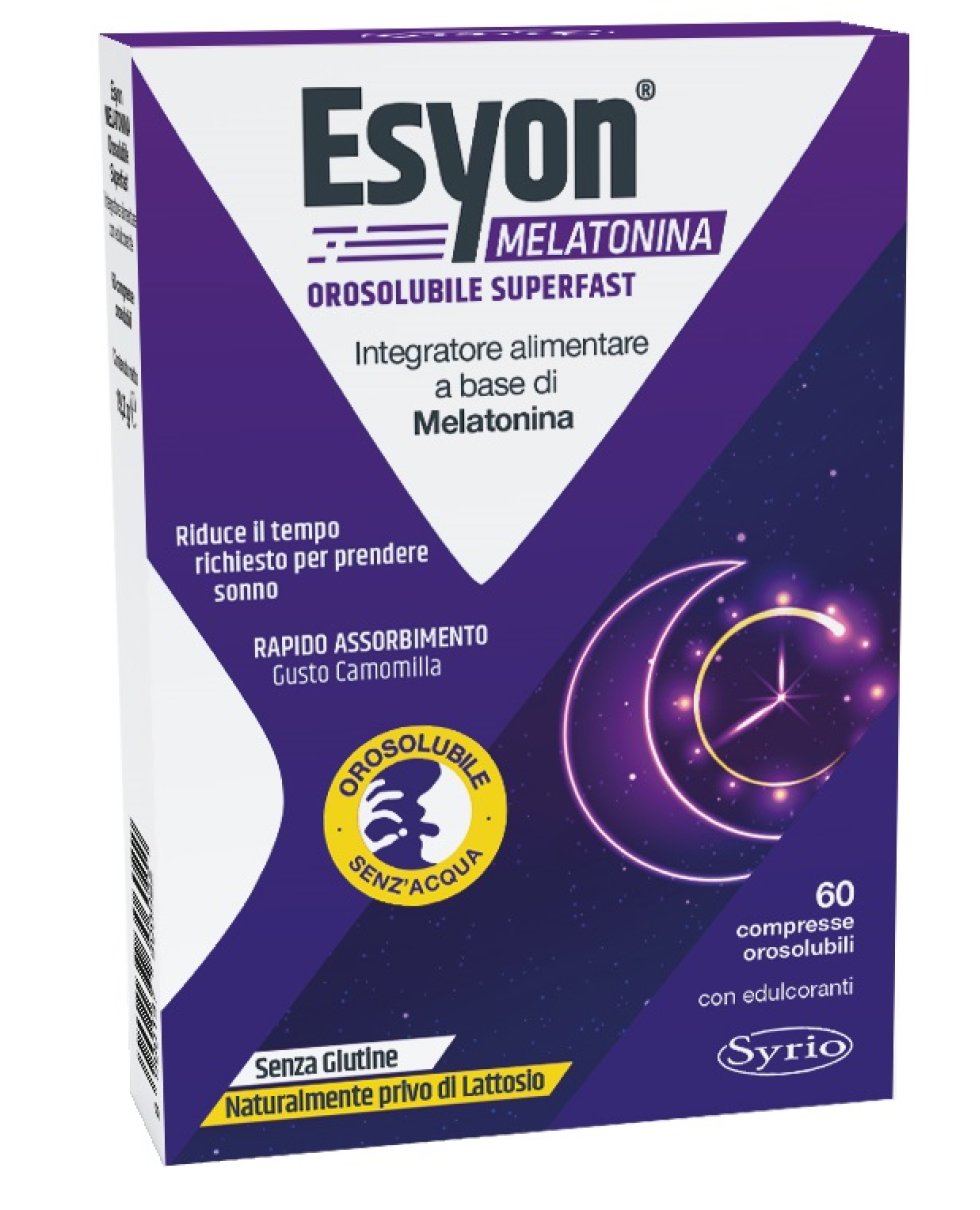 ESYON Melatonina 60 Cpr Orosol